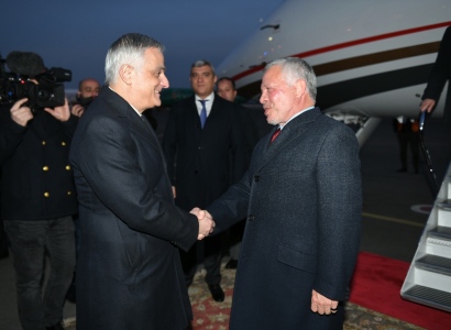 His Majesty King Abdullah II of Jordan arrives in Armenia on official visit (PHOTOS)