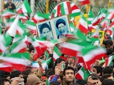 Mass rallies in Iran on anniversary of revolution