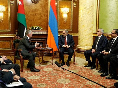 Abdullah II: Armenian community of Jordan is of tremendous importance