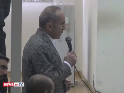 Armenia 2nd President Kocharyan. March 1, 2008 case files may solve killing of 10 people