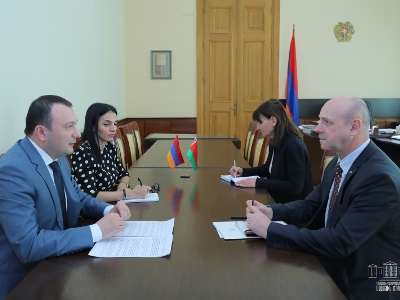 2019-ին Բելառուսից Հայաստան ներմուծման ծավալներն աճել են 144%-ով. Դեսպանը՝ Վահե Էնֆիաջյանին