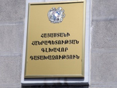 Armenia Prosecutor General forwards report on threat against MP to Police
