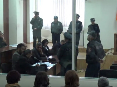 Sasna Tsrer armed group case court hearing resumes in Yerevan