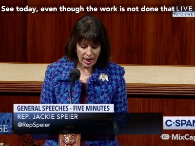 Jackie Speier commemorates 30th anniversary of anti-Armenian Baku pogroms