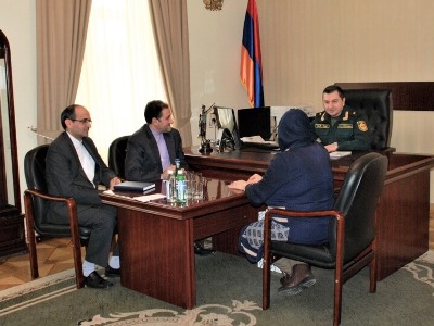 Issues related to conditions for keeping Iranian prisoners in Armenia discussed