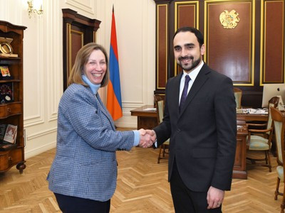 Armenia Deputy PM receives US Ambassador