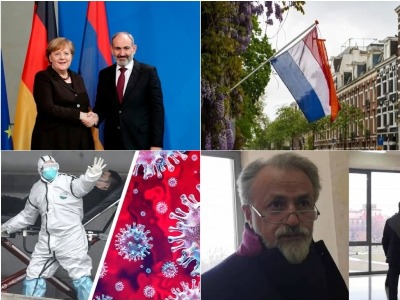 Armenian PM meets Merkel, coronavirus death toll reaches 1,491, 14.02.20 digest