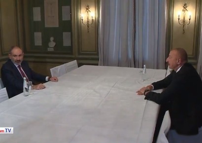 Armenian PM meeting Azerbaijani president