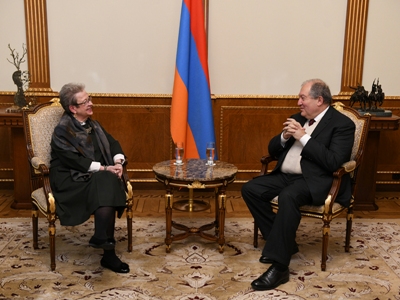 Armenia President meets with Head of EU Delegation