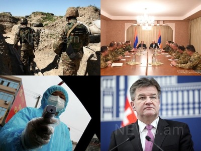 Armenian soldier injured, Slovakia FM in Armenia, 24.02.20 digest