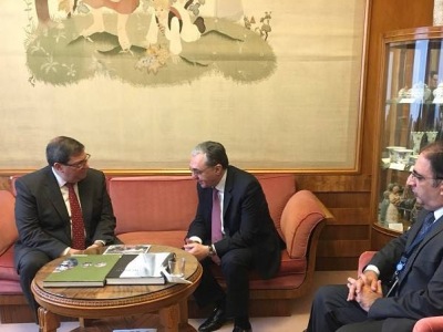 Armenian FM meets with Cuban counterpart
