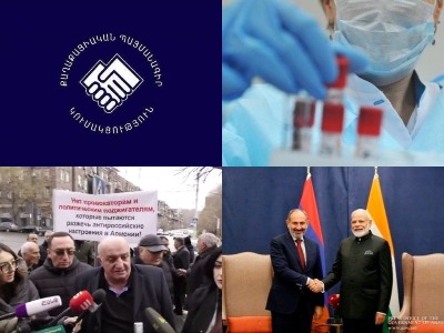 Armenia confirms 1st coronavirus case, PM pays tribute to victims of March 1, 2008 tragic events, 02.03.20 digest