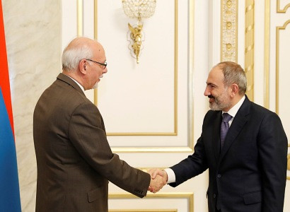 Armenia PM receives CoE Director General for Human Rights and Rule of Law