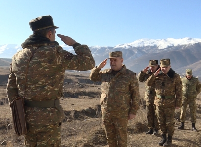 Armenian army's general staff chief visits 3rd military formation