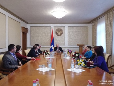 Karabakh President grants state awards and certificates of titles to successful individuals