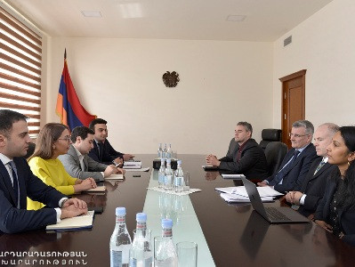 Armenia Deputy Justice Minister receives OSCE/ODIHR delegation