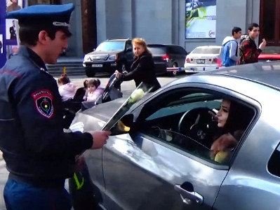 Անակնկալ կին վարորդներին. Ոստիկանությունը տեսանյութ է հրապարակել