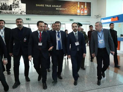 Armenia Deputy PM introduced to activities for coronavirus prevention at Zvartnots International Airport