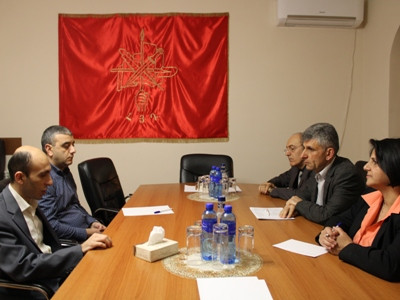 ARF-D candidates of Karabakh elections meet with Human Rights Defender