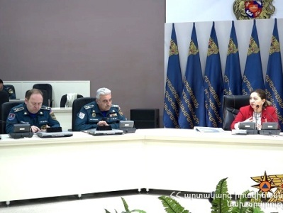ԱԻՆ-ում քննարկել են արտակարգ դրության պայմաններում բնակչությանն ավելի մատչելի տեղեկատվություն տալու մեթոդները