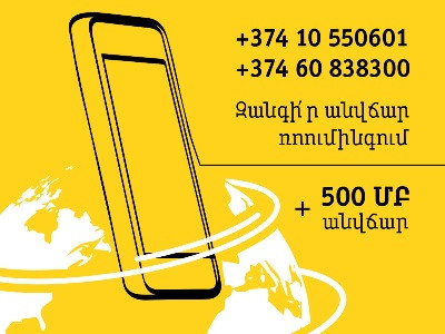 Beeline-ի հատուկ սակագներ ռոումինգում