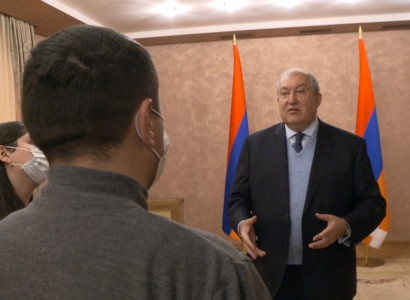 Coronavirus: Armenian president expresses hope Armenia, Artsakh will emerge from this challenge as winners