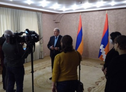 Sarkissian says he has no plans to meet Artsakh presidential candidates while being in Karabakh