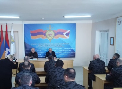 Artsakh president holds consultation with police to discuss fight against coronavirus