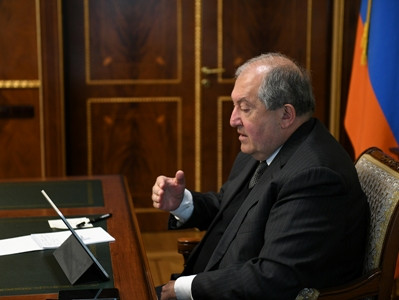 Armenia President discusses coronavirus situation with India Ambassador via video call