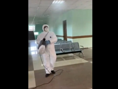 All polling stations in Artsakh are being sanitized (VIDEO)
