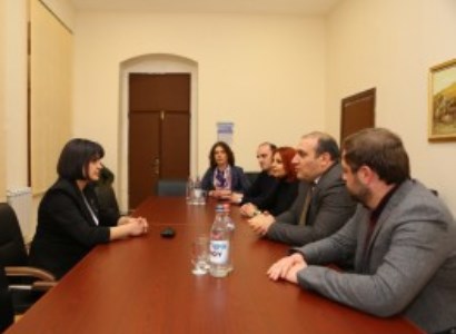 Artsakh Central Electoral Commission chairperson receives Armenia MPs