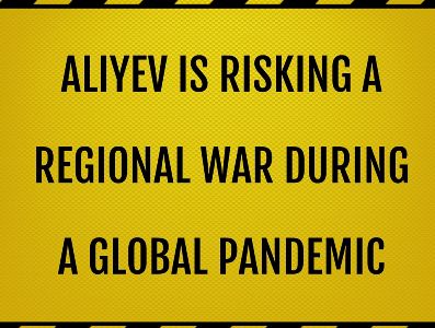 Armenian National Committee of America: Azerbaijan is willing to risk regional war during global pandemic