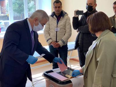 Presidential candidate Ashot Ghoulyan: I voted for democratic future of Artsakh