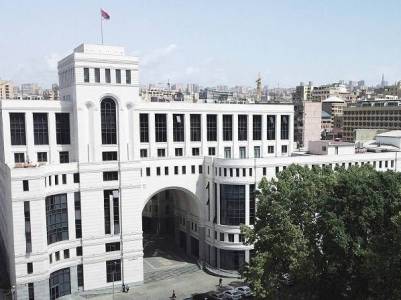 Armenia MFA issues statement on presidential and parliamentary elections held in Artsakh (Nagorno-Karabakh)