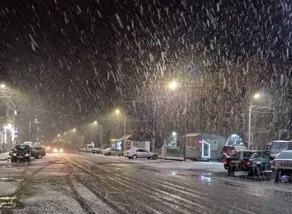Գեղարքունիքի, Կոտայքի, Տավուշի եւ Շիրակի մարզերում ձյուն է տեղում