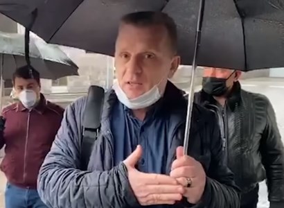 Protest staged outside Russia embassy in Armenia