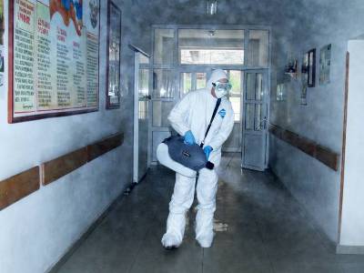 Karabakh Army receives mechanized disinfectant equipment for coronavirus prevention (PHOTOS)
