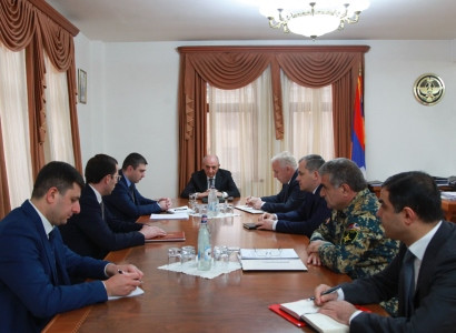 Karabakh President convenes consultation devoted to measures to fight against spread of COVID-19
