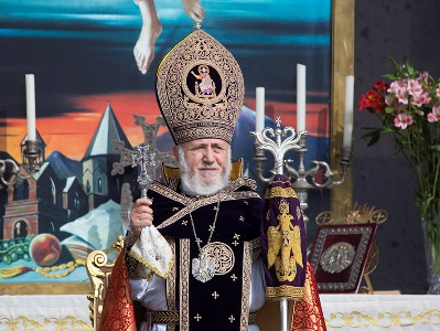 Ավագ Հինգշաբթիի արարողությունները` Մայր Աթոռ Սուրբ Էջմիածնում
