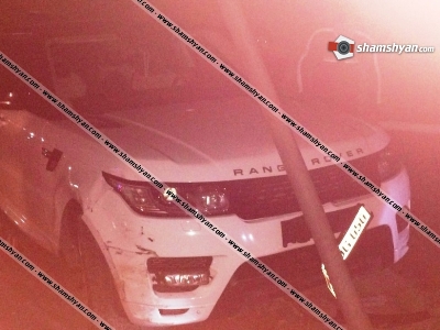 Վթար Կոտայքի մարզում. Բախվել են Range Rover եւ Opel մակնիշի մեքենաները (ֆոտո)