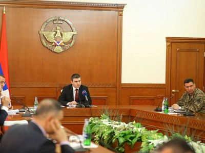 Karabakh Commandant's Office convenes first session