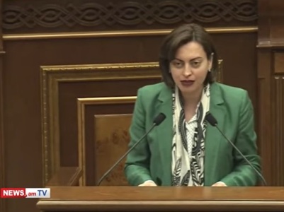 Պատգամավորների՝ ապրիլ, մայիս, հունիս ամիսների պարգեւատրման ֆոնդը կփոխանցվի գանձապետարան. Լենա Նազարյան