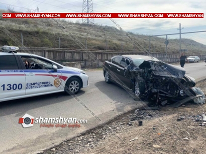 Երեւանում Lexus-ն ու Opel-ը ճակատ-ճակատի են բախվել եւ վերածվել մետաղի ջարդոնի. Վնասվել է գազի խողովակը