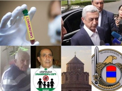 Diaspora Armenians die of COVID-19, 3rd president takes part in Armenia parliament inquiry committee, 16.04.20 digest