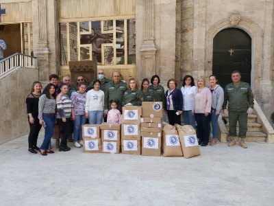 Humanitarian mission of Armenia in Aleppo visits orphanage children and single elderly people