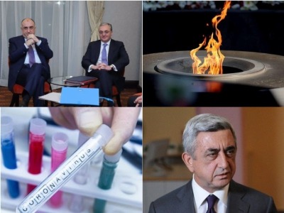 Update on COVID-19 pandemic, program for Armenian Genocide commemoration, 22.04.20 digest