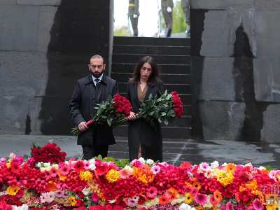 Armenian parliament speaker: Such crimes against humanity must not be allowed to recur (PHOTOS)