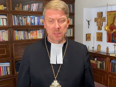 Estonia spiritual leader makes special address on Armenian Genocide 105th anniversary