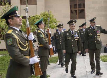 Armenia National Security Service Border Guard Troops mark 28th anniversary