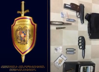 Դիլիջանի ոստիկանները գազային ատրճանակ եւ զինամթերք են հայտնաբերել